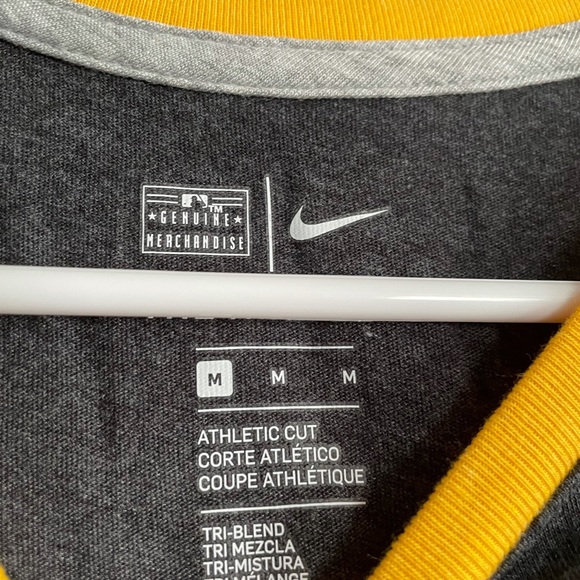 Pittsburg Pirates Nike 3/4 Tee - Picture 4 of 6